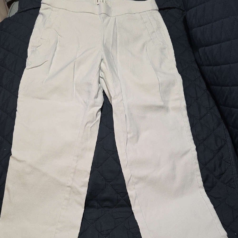 Elle White Pants